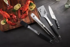 Napoleon 4-teiliges President's Limited Edition Grillbesteck Set -Grillen im Freien Napoleon grillbesteck 4 teilig 70037