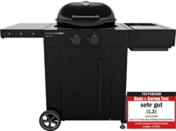 Outdoorchef Gas Kugelgrill Arosa 570 G Evo Black Style - Inkl. Blazing-/Cooking Zone Kit Plus -Grillen im Freien Outdoorchef Arosa 570 G Evo Blazing Cooking Zone Testsieger
