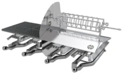 Outdoorchef Dualchef 425 G BZ Gasgrill Mit BLAZING ZONE Infrarotbrenner -Grillen im Freien Outdoorchef Dualchef 425G BZ Gasgrill Heat Diffuser 1