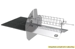 Outdoorchef Dualchef S 425 G Edelstahl Gasgrill Mit Seitenkocher -Grillen im Freien Outdoorchef Dualchef Heat Diffuser Drehspiess