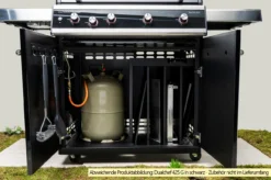 Outdoorchef Dualchef S 425 G Edelstahl Gasgrill Mit Seitenkocher -Grillen im Freien Outdoorchef Dualchef S 425 G Unterschrank