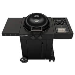 Outdoorchef Gas Kugelgrill Arosa 570 G Evo Black Style - Inkl. Blazing-/Cooking Zone Kit Plus