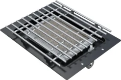 Outdoorchef Dualchef 325 G Gasgrill Mit Seitenkocher + BLAZING ZONE Infrarotbrenner + DGS Gusseisen Grillrost 2 Stk. + DGS Gemüse Grillrost 2 Stk. -Grillen im Freien Outdoorchef Keramikbrenner Dualchef 18 212 80