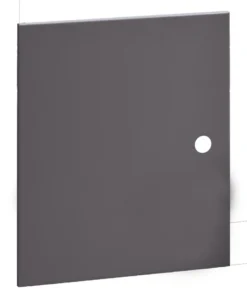 Palazzetti Gartenküche: Metalltür, 60 Cm X 50 Cm, Farbe Anthrazit