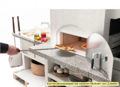 Palazzetti Grillkamin New Zealand 2 Mit Pizzaofen Inkl. Montagematerial -Grillen im Freien Palazzetti New Zealand Backofen Detail