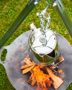 Petromax Perkolator Perkomax Le28 / Edelstahl (4,2 Liter) -Grillen im Freien Petromax Edelstahl Perkolator per 28 le Feuerstelle