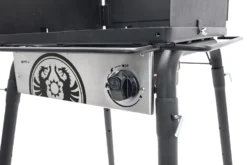 Petromax Gastisch / Gaskocher GE45 Mit Einzelbrenner 9 Petromax Gastisch / Gaskocher GE45 Mit Einzelbrenner -Grillen im Freien Petromax Gastisch ge45 Detail Front mit Gasregler