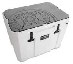 Petromax Haft-Auflage Für Kühlbox Kx50 Grau Mit Drachenemblem