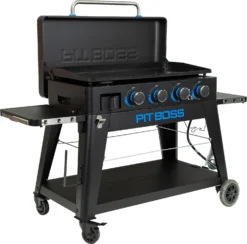 Pit Boss Plancha Grill Ultimate Plancha 4-Brenner - Mit Untergestell -Grillen im Freien Pit Boss Planchagrill Ultimate 4 Brenner Gasgrill