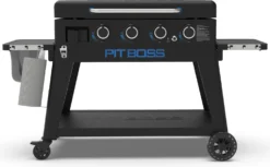 Pit Boss Plancha Grill Ultimate Plancha 4-Brenner - Mit Untergestell -Grillen im Freien Pit Boss Planchagrill Ultimate 4 Brenner Seitenablagen