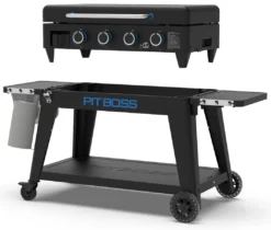 Pit Boss Plancha Grill Ultimate Plancha 4-Brenner - Mit Untergestell -Grillen im Freien Pit Boss Planchagrill Ultimate 4 Brenner abnehmbar