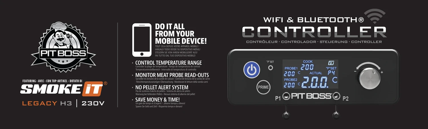 Pit Boss Wifi Control Board Für Pelletgrill Navigator 550 / 1230 1 Pit Boss Wifi Control Board Für Pelletgrill Navigator 550 / 1230