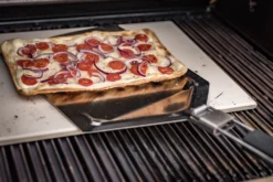 Grillfürst Pizzaheber / Pizzaschieber Edelstahl Klappbar -Grillen im Freien Pizzaheber klappbar