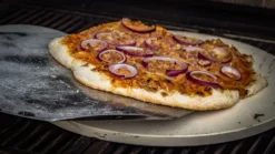 Grillfürst Pizzastein 33 Cm Mit Pizzablech -Grillen im Freien Pizzastein Pizzablech Grillfuerst 1