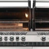 Napoleon Prestige Pro 825-3 Edelstahl Einbaugrill Gas - Inkl. Drehspieß - Modell 2023