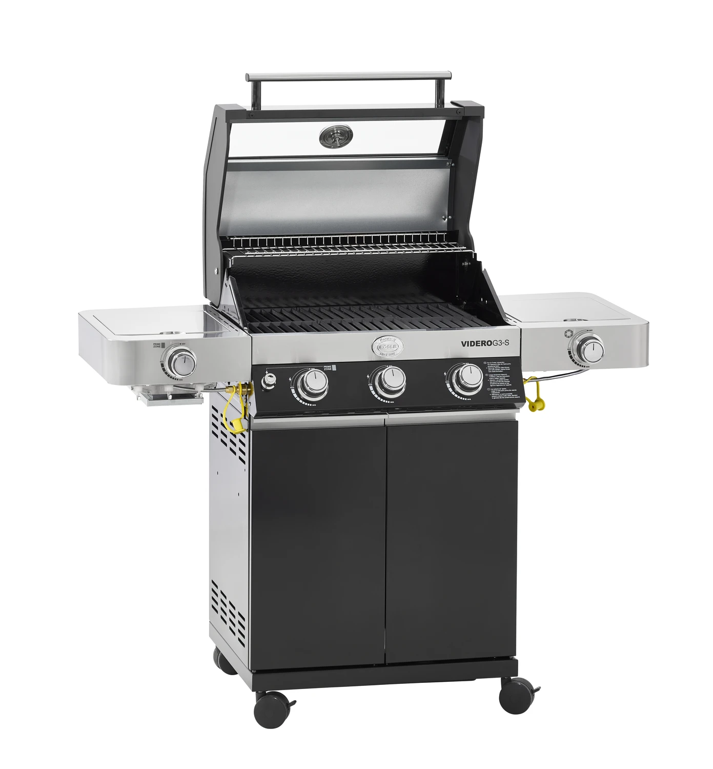 Rösle Gasgrill Videro G3-S VARIO+ Schwarz - Modell 2023 - X-DEAL Inkl. Abdeckhaube, Grillplatte Und Drehspieß 6 Rösle Gasgrill Videro G3-S VARIO+ Schwarz - Modell 2023 - X-DEAL Inkl. Abdeckhaube, Grillplatte Und Drehspieß – Bild 6