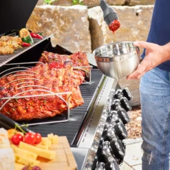 Rösle Gasgrill Videro G6-S VARIO+ Schwarz - Modell 2023 -Grillen im Freien Roesle Gasgrill Videro G6 S Mood Grillflaeche