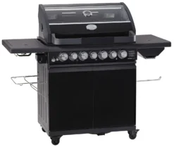 Rösle Gasgrill Magnum PRO G4-S - X-DEAL Inkl. Abdeckhaube, Gusseisen Grillplatte Und Drehspieß - Modell 2023