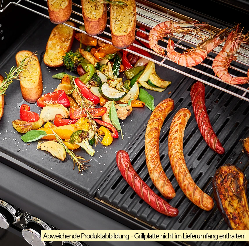 Rösle Gasgrill Magnum PRO G4-S - X-DEAL Inkl. Abdeckhaube, Gusseisen Grillplatte Und Drehspieß - Modell 2023 11 Rösle Gasgrill Magnum PRO G4-S - X-DEAL Inkl. Abdeckhaube, Gusseisen Grillplatte Und Drehspieß - Modell 2023 – Bild 11