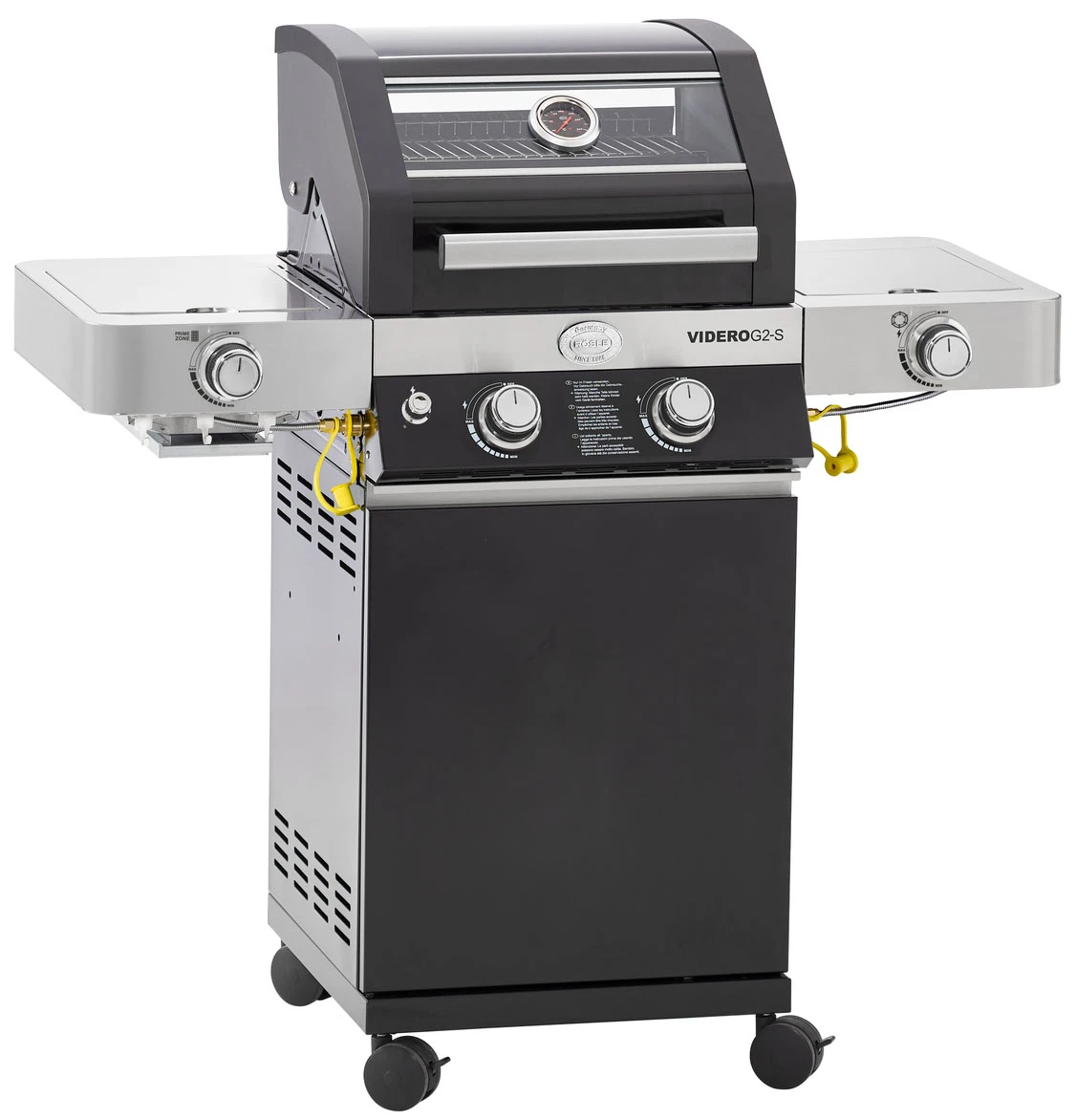 Rösle Gasgrill Videro G2-S VARIO+ Schwarz - Modell 2023 Inkl. Abdeckhaube 1 Rösle Gasgrill Videro G2-S VARIO+ Schwarz - Modell 2023 Inkl. Abdeckhaube