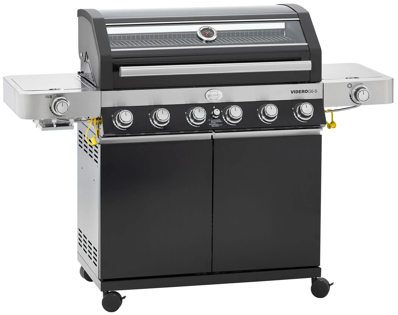 Rösle Gasgrill Videro G6-S VARIO+ Schwarz - Modell 2023 - Inkl. Abdeckhaube 1 Rösle Gasgrill Videro G6-S VARIO+ Schwarz - Modell 2023 - Inkl. Abdeckhaube