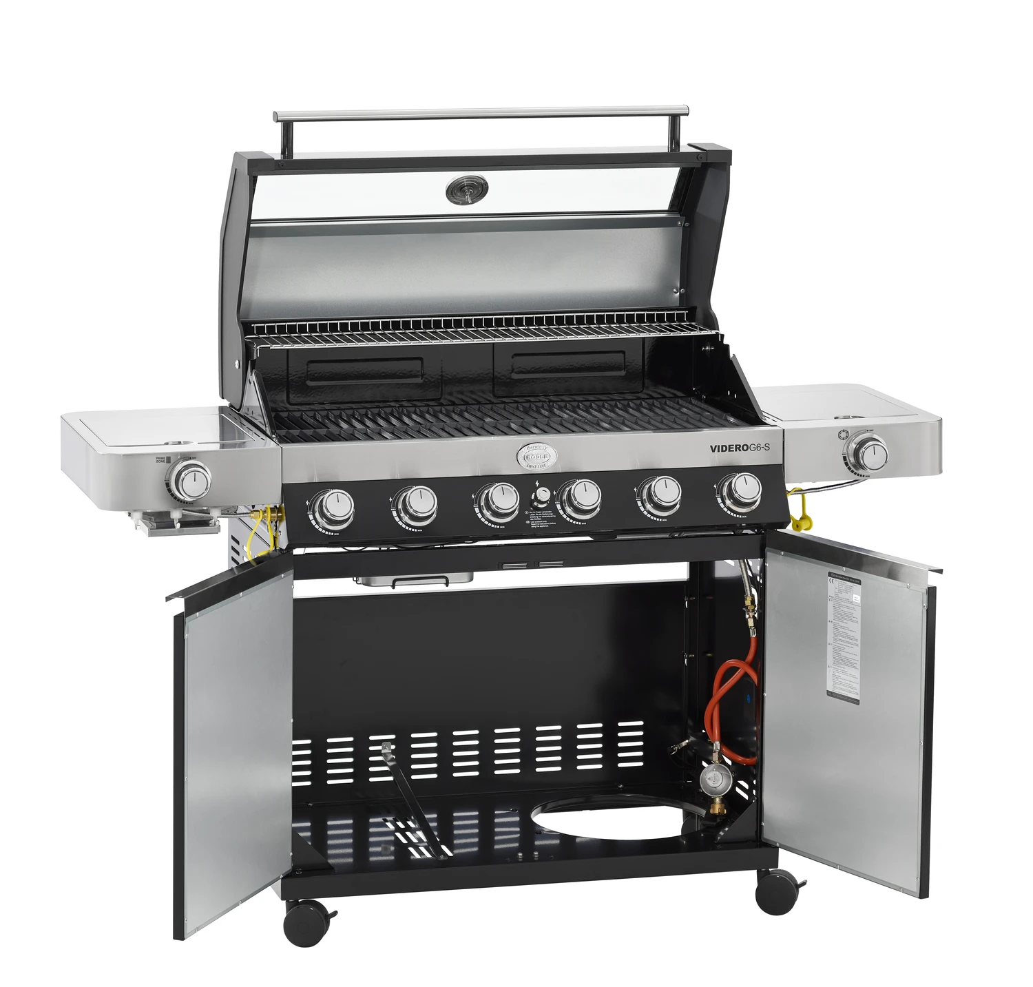 Rösle Gasgrill Videro G6-S VARIO+ Schwarz - Modell 2023 - Inkl. Abdeckhaube 5 Rösle Gasgrill Videro G6-S VARIO+ Schwarz - Modell 2023 - Inkl. Abdeckhaube – Bild 5