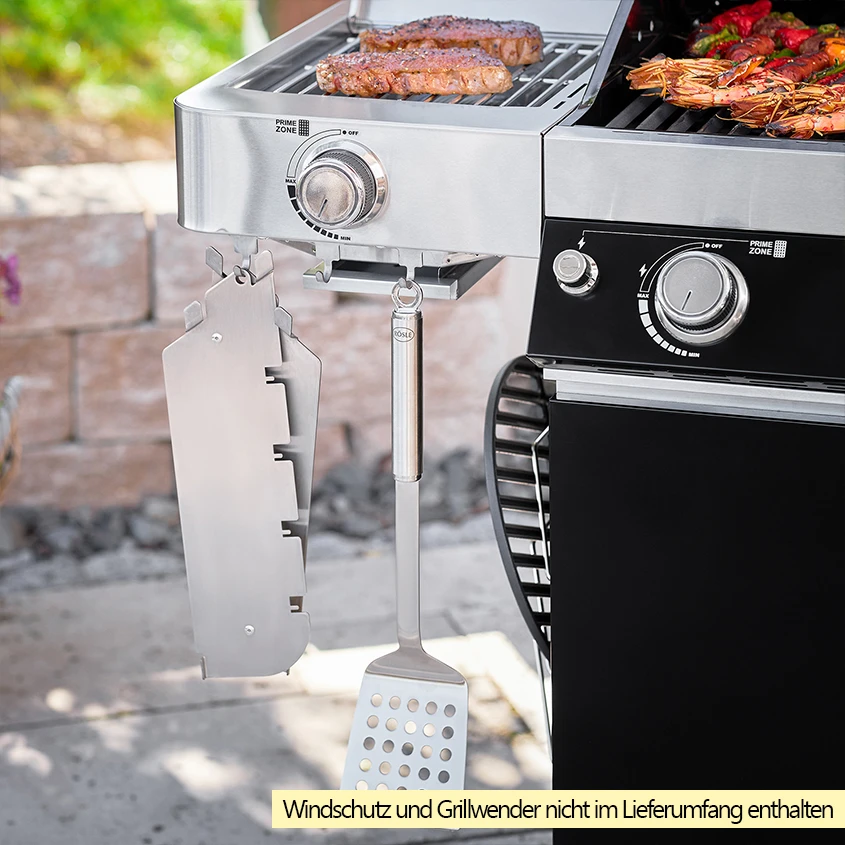 Rösle Gasgrill Videro G6-S VARIO+ Schwarz - Modell 2023 - SMART Deal Inkl. Grillfürst Grill Control 15 Rösle Gasgrill Videro G6-S VARIO+ Schwarz - Modell 2023 - SMART Deal Inkl. Grillfürst Grill Control – Bild 15