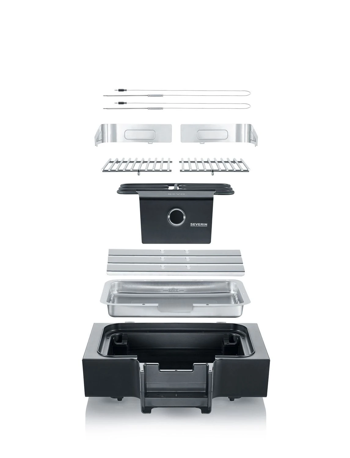 Severin Elektrogrill Tischgrill SEVO G - Boost Zone 500°C - 3.000 W 11 Severin Elektrogrill Tischgrill SEVO G - Boost Zone 500°C - 3.000 W – Bild 11