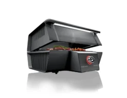 Severin Elektrogrill SEVO GT - Boost Zone 500°C - Mit Deckel - 3.000 W - Inkl. Grillfürst Premium Grillbesteck Set -Grillen im Freien Severin Elektrogrill pg8106 sevo Deckel