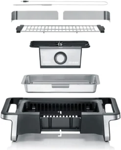 Severin Elektro Tischgrill SENOA Boost - Boost Zone 500°C - 3.000 W 15 Severin Elektro Tischgrill SENOA Boost - Boost Zone 500°C - 3.000 W -Grillen im Freien Severin Senoa boost s PG8113 explosion