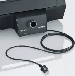 Severin Elektrogrill SEVO Smart Control GT - Boost Zone 500°C - Mit Deckel - 3.000 W -Grillen im Freien Severin Sevo Smart Control GT PG8138 Zuleitung