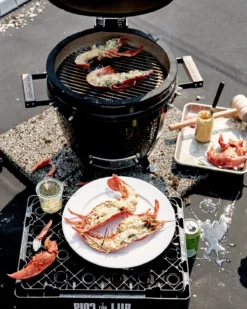 The Bastard Keramikgrill Classic Small - Schwarz Glänzend - Modell 2023 -Grillen im Freien The Bastard Classic Small Keramikgrill