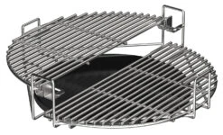 The Bastard Keramikgrill VX Large - Solo - Schwarz Matt - Modell 2023 -Grillen im Freien The Bastard Multilevel Cooking System Large Setter Hitzedeflektor