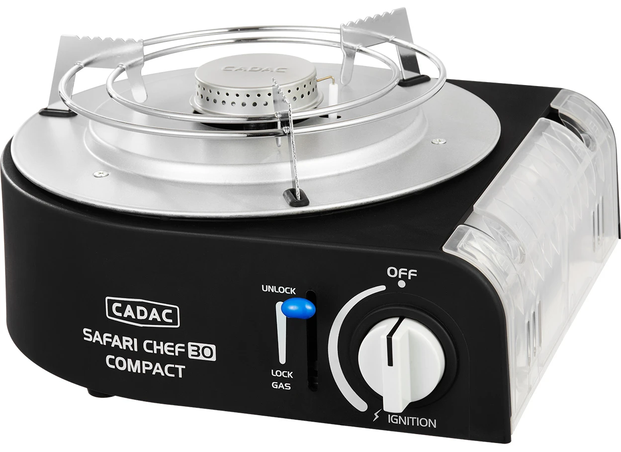 CADAC Camping Gasgrill Safari Chef 30 Compact Lite - Kartuschenbetrieb 1 CADAC Camping Gasgrill Safari Chef 30 Compact Lite - Kartuschenbetrieb