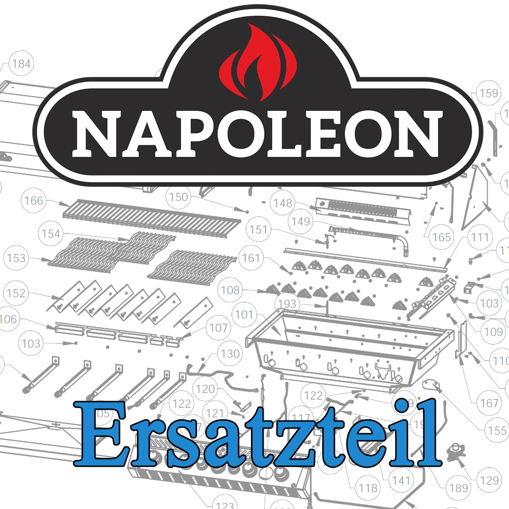 Napoleon Ersatzteil: Seitenbrenner Edelstahl Gussrost Für Sizzle Zone, Groß (Rogue SE, Prestige) 1 Napoleon Ersatzteil: Seitenbrenner Edelstahl Gussrost Für Sizzle Zone, Groß (Rogue SE, Prestige)