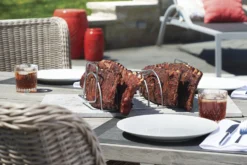 Napoleon 3 In 1 Bratenkorb / Geflügelhalter / Spareribs Halter 7 Napoleon 3 In 1 Bratenkorb / Geflügelhalter / Spareribs Halter -Grillen im Freien napoleon spare rib halter anwendung 56019