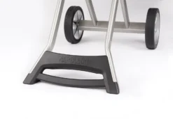 Napoleon TravelQ PRO285 Kompakt Gasgrill Schwarz Mit Klappbarem Wagen - Modell 2023 -Grillen im Freien napoleon travelq pro285x unterwagen detail