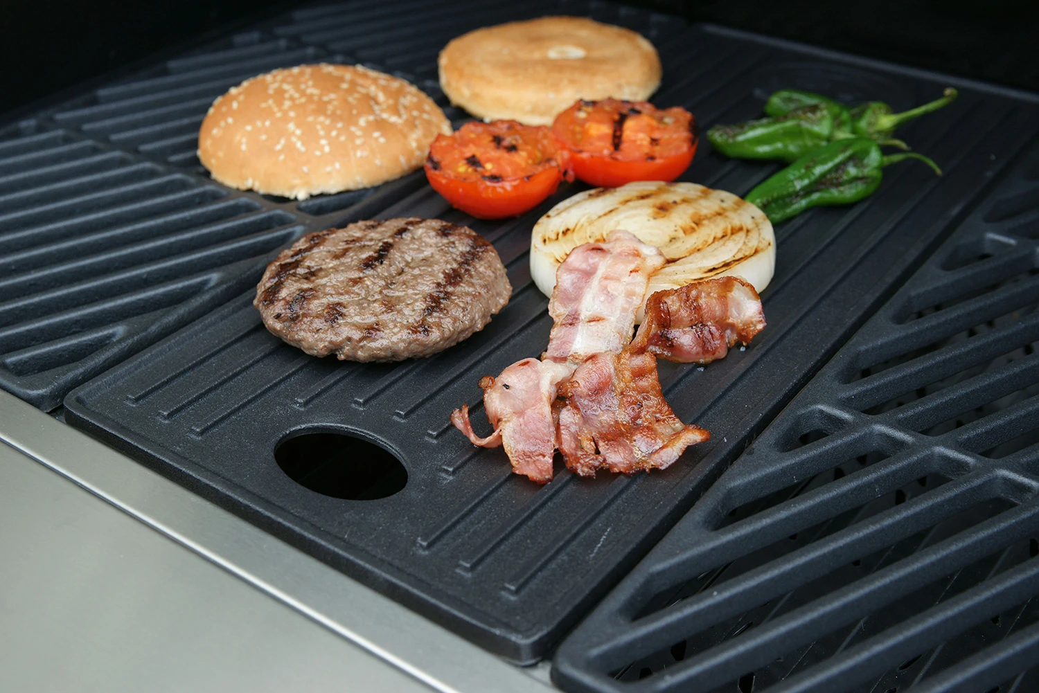 Outdoorchef DGS Grillplatte / Gussplatte Für Dualchef Gasgrills 1 Outdoorchef DGS Grillplatte / Gussplatte Für Dualchef Gasgrills