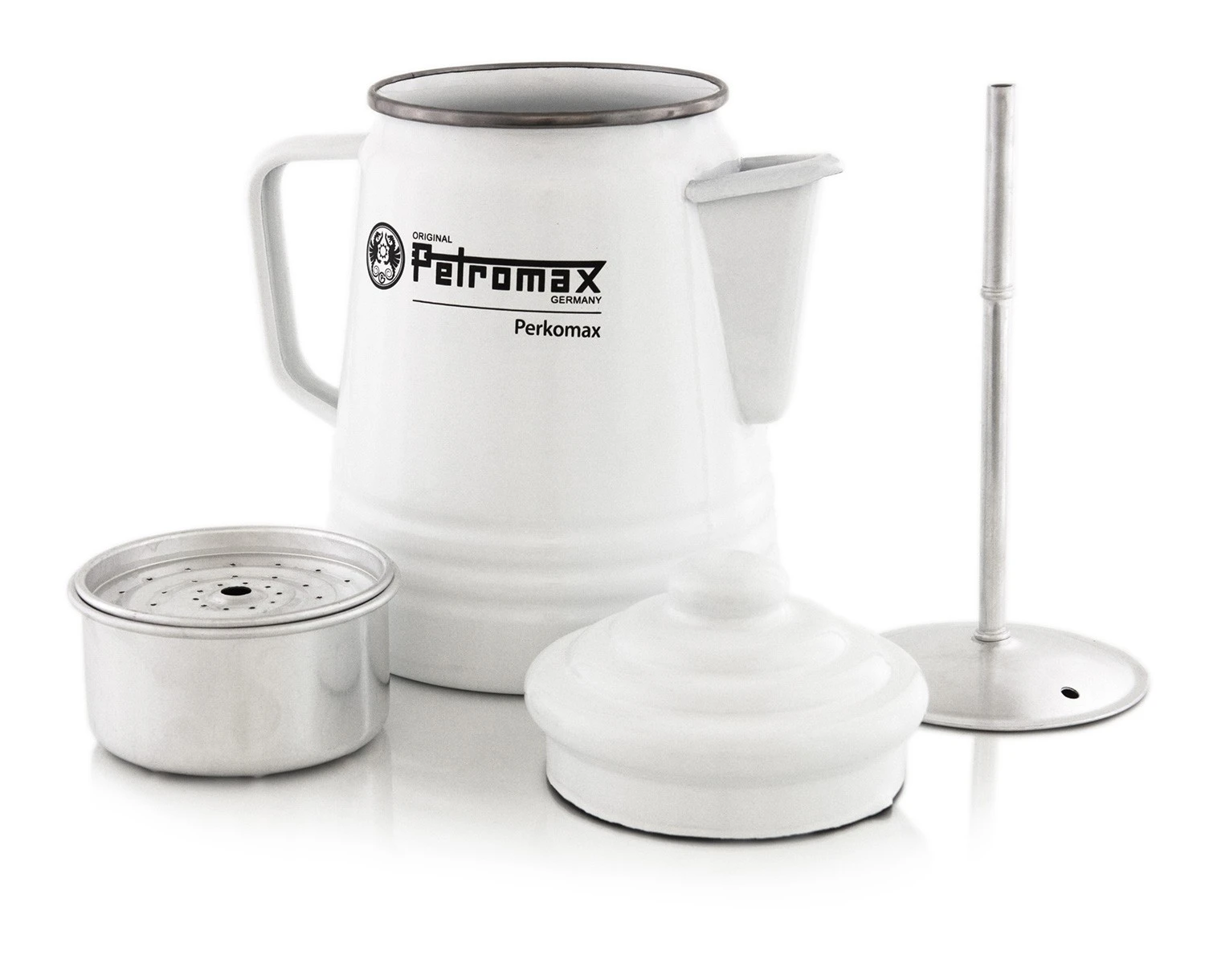 Petromax Tee- Und Kaffee-Perkolator / Weiß Emailliert (1,3 Liter) 2 Petromax Tee- Und Kaffee-Perkolator / Weiß Emailliert (1,3 Liter) – Bild 2