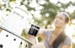 Petromax Tee- Und Kaffee-Perkolator / Weiß Emailliert (1,3 Liter) 7 Petromax Tee- Und Kaffee-Perkolator / Weiß Emailliert (1,3 Liter) -Grillen im Freien petromax perkomax atago per 9 w