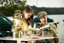 Petromax Petroleumlampe HK500/829 Messing -Grillen im Freien petromax starklichtlampe hk500 px5m 1