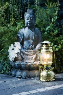 Petromax Petroleumlampe HK500/829 Messing -Grillen im Freien petromax starklichtlampe hk500 px5m 16