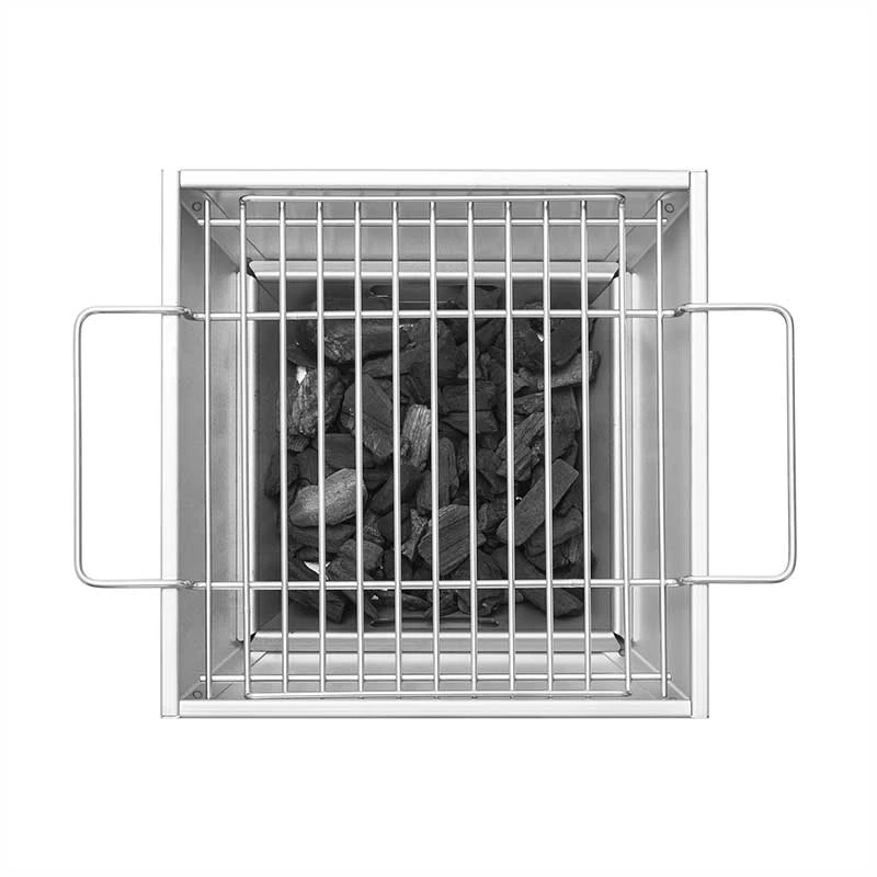 Thüros T1 Holzkohle Tischgrill Edelstahl 30x30 Cm 1 Thüros T1 Holzkohle Tischgrill Edelstahl 30x30 Cm